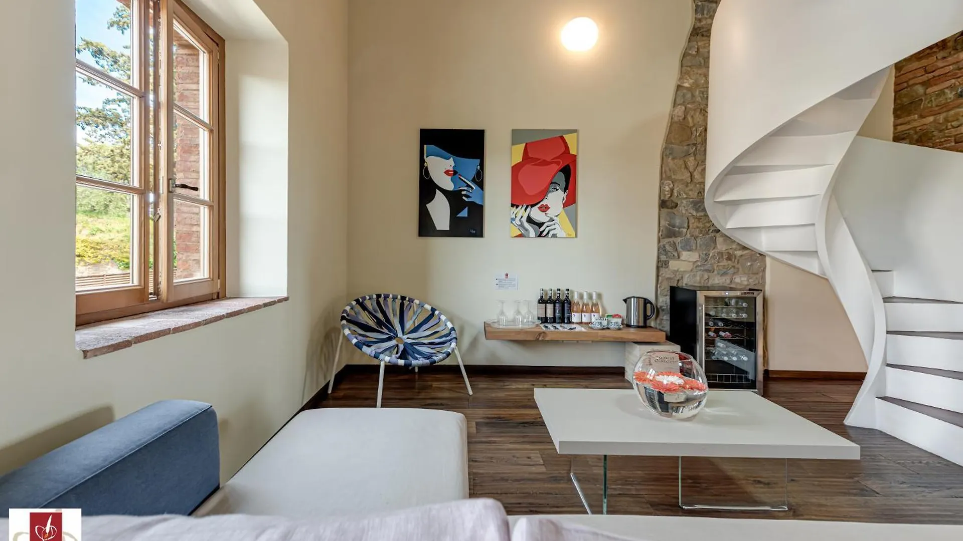 住宿加早餐酒店 Chianti B&B Design Infinity Pool Shared Pianella